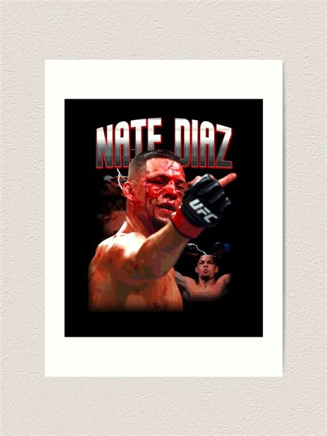T-shirts, posters, stickers, home decor, and more, designed and sold by independent artists around the world. . Nate diaz middle finger wallpaper